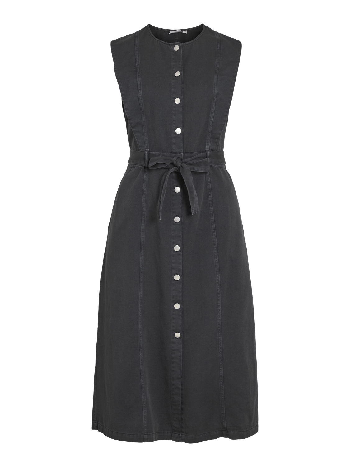 VILUCIANNE Midi Dress - Black Denim - VERO MODA & VILA Bergvik